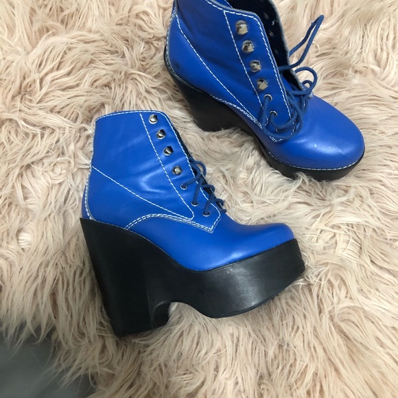 Jeffrey Campbell tardy boots size 7 - Picture 2 of 6